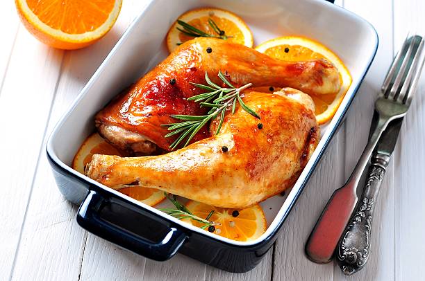 istock chicken leg roasted with olive oil, balsamic vinegar 491775192