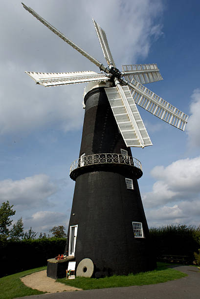 istock View of Sibsey Trader Mill's six sails 491775668