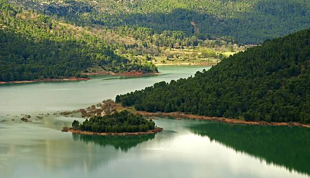 Bujaraiza island, in the Cazorla natural park.