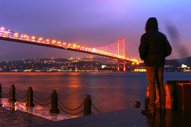 Bosphorus Bridge, stock photo
