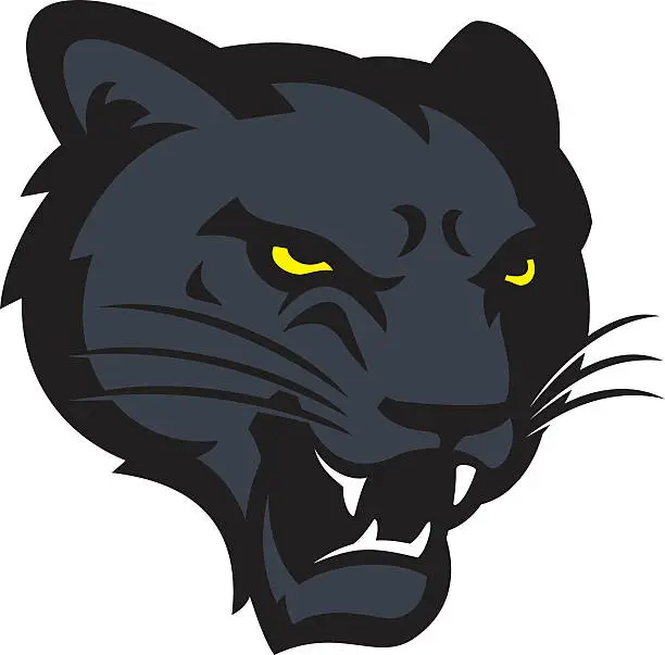 Vector illustration of Panther Head