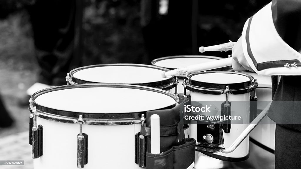 Details from a showband Details from a showband, fanfare our drumband Alloy Stock Photo