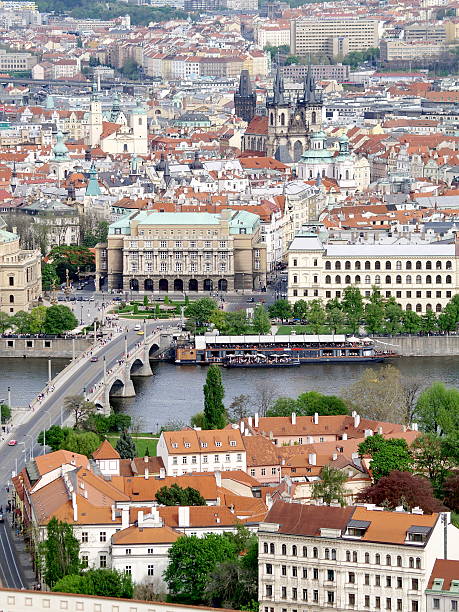 istock City of Prague from above 491783475