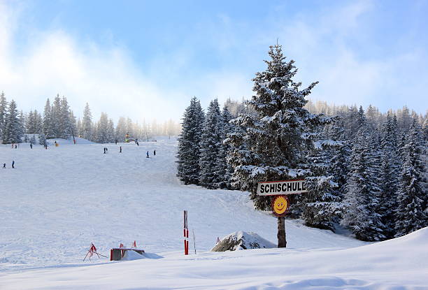 Skiing Resort Zillertal Arena. Gerlos, Austria.