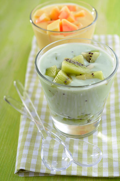 istock Tropical fruits yogurt 491783805
