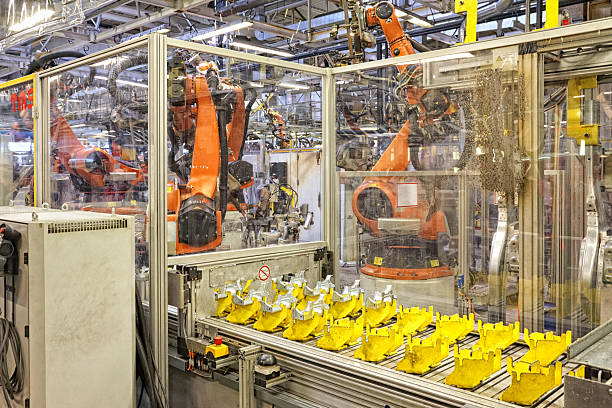 istock robots in a car factory 491786389