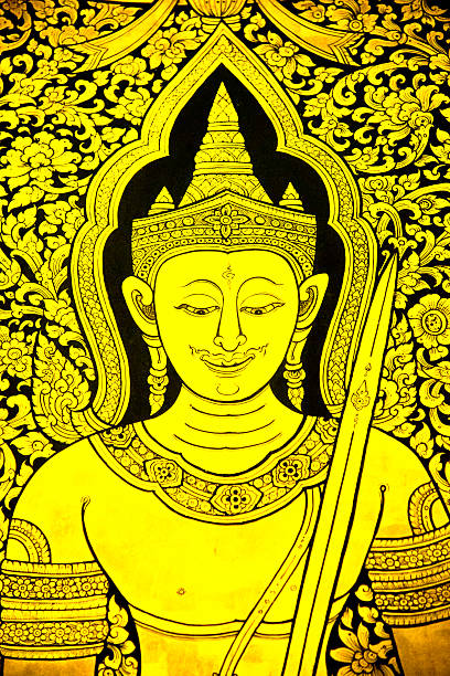 istock Mural of Ramayana in Thai temple 491790183