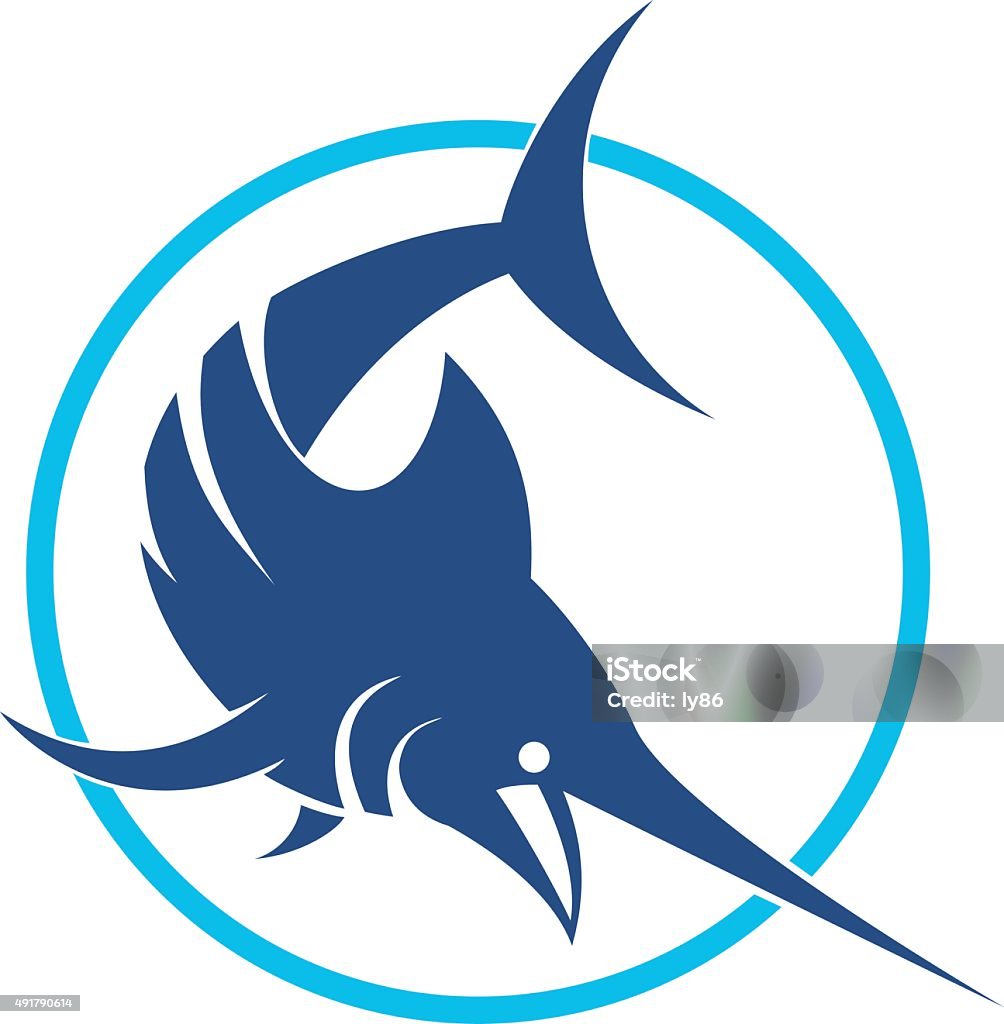 Swordfish Swordfish, marlin illustration Marlin stock vector