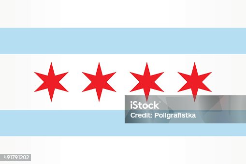 istock Flag Chicago 491791202