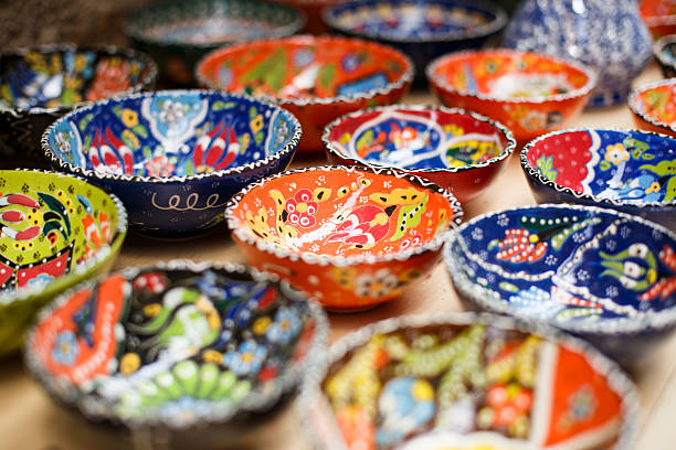 istock Colorful mosaic plate 491800582