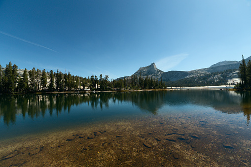 Upper Jade Lake in the Absaroka Range, Wyoming