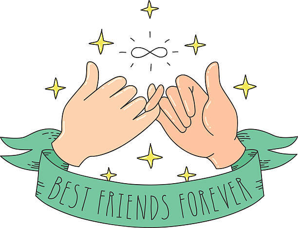 1,184 Best Friend Forever Cartoons Stock Photos, Pictures & Royalty-Free  Images - iStock