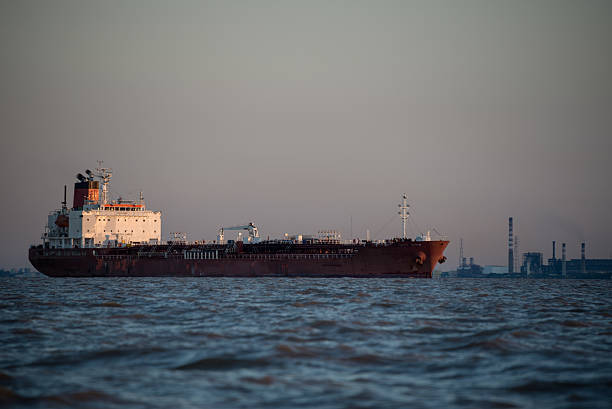istock Cargo Ship sailing through Buenos Aires Argentina. 491804574