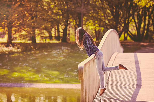 istock Girl having fun in park 491804662