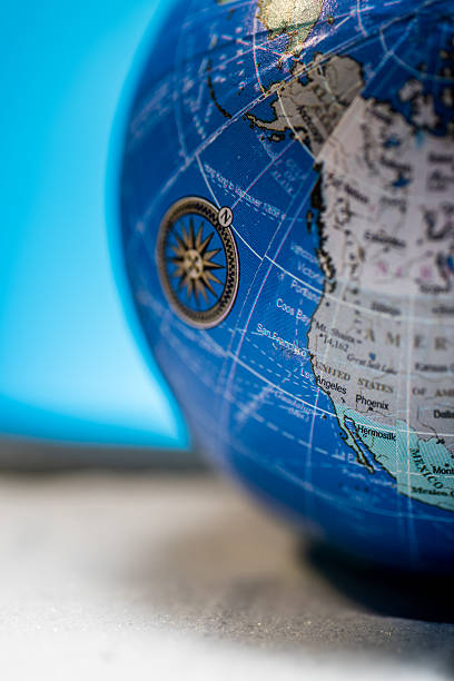 istock Drought California - Concept - Globe and Sand 491805618