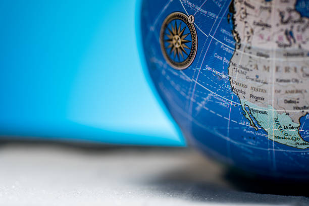 istock Drought California - Concept - Globe and Sand 491805638