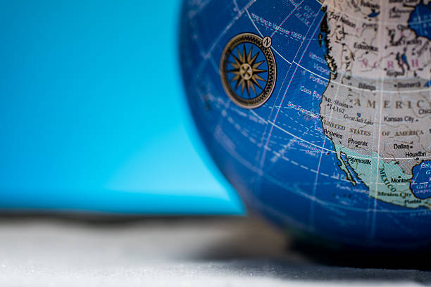 istock Drought California - Concept - Globe and Sand 491805670