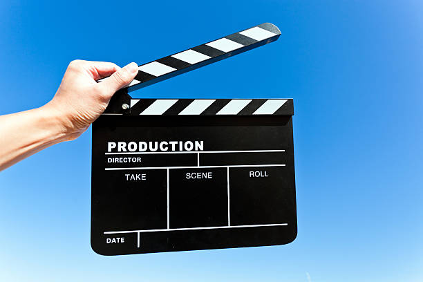 istock Hands holding a movie clapboard 491807002