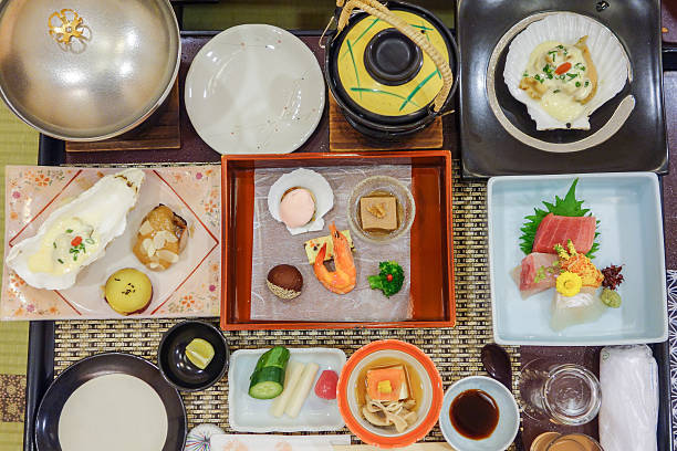 istock Japanese Food Set 491814788