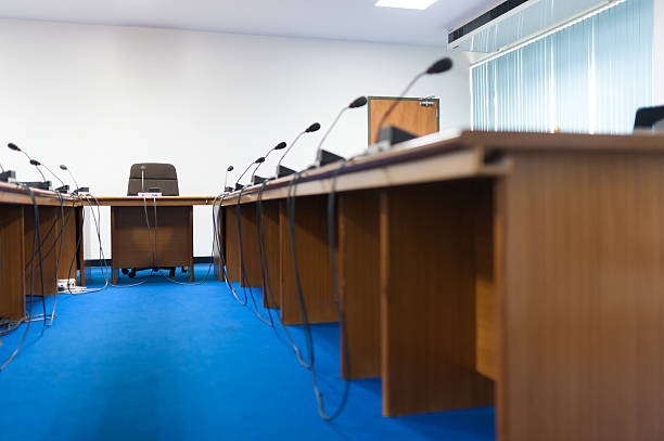 istock Door Empty seat on row in thearter closeup 491815914