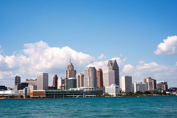 istock Skyline of downtown Detroit 491816976