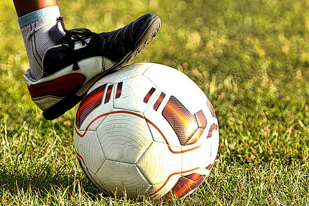 istock Football Ready To Kick 491825306