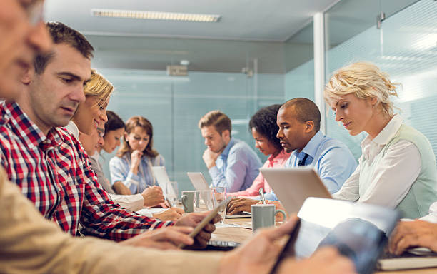 istock Business team working in the office. 491836846