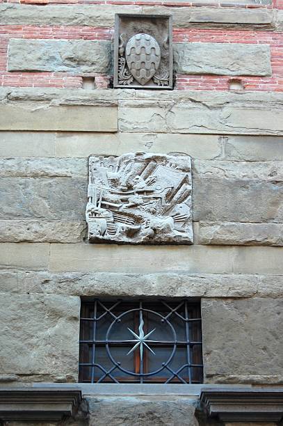 istock Palazzo Zuccari, facade details - Florence, Italy 491837178