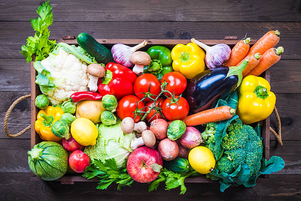 istock Vegetables and fruits. 491837384