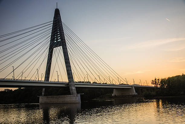 istock Megyeri Bridge - Budapest, Hungary 491837391