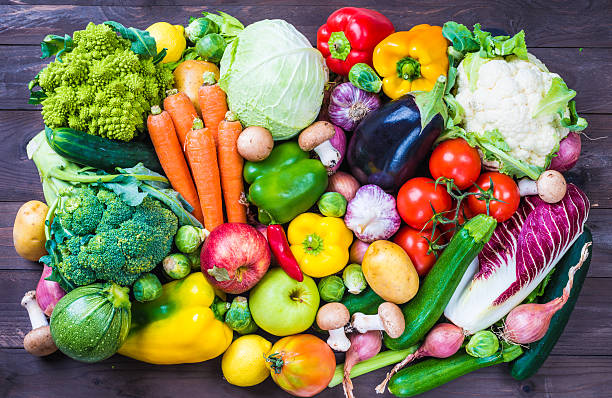 istock Vegetables and fruits. 491837754
