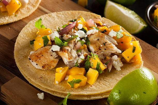 istock Homemade Baja Fish Tacos 491838147