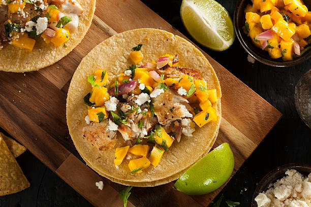 istock Homemade Baja Fish Tacos 491838157