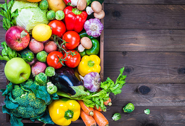 istock Vegetables and fruits. 491838628