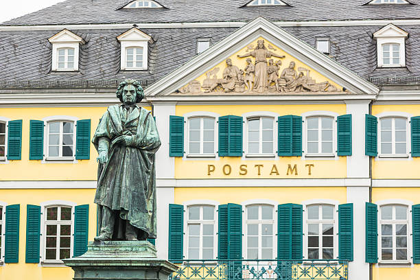 istock Beethoven Statue in front of Bonn Main Post Office 491838825