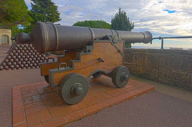istock Old guns in Monaco-Ville 491839166