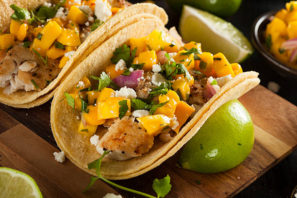 istock Homemade Baja Fish Tacos 491840369