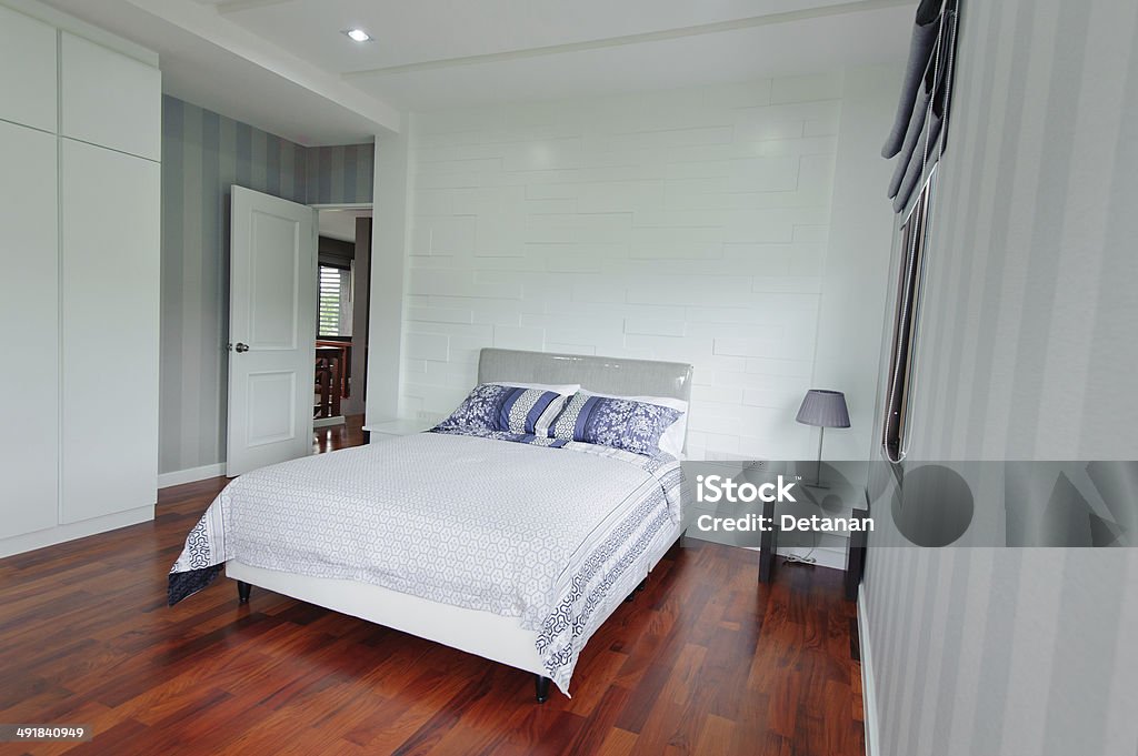 Modern bedroom interior Apartment Stock Photo