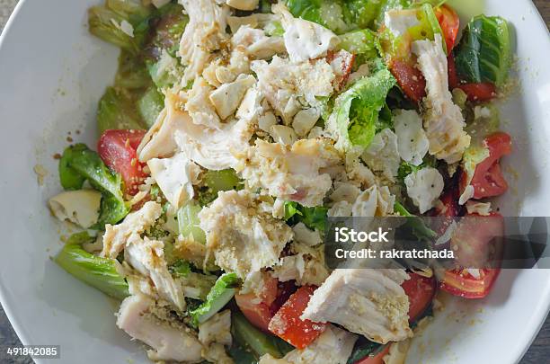 Chicken Salad Stock Photo - Download Image Now - Appetizer, Chicken Breast, Chicken Meat