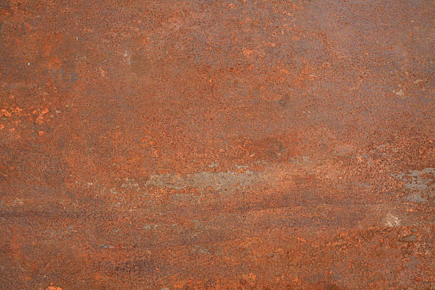 rusty de metal - textured metal steel rusty - fotografias e filmes do acervo