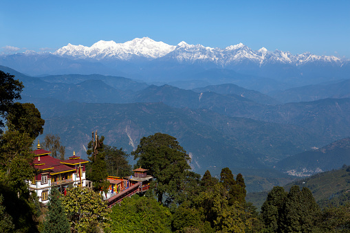 Bhutia Busty Gompa Darjeeling, India.