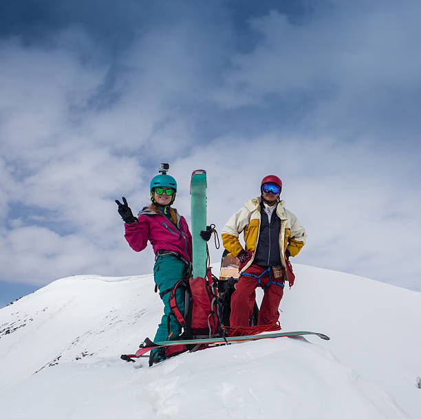 istock Middle Aged Couple On Ski Holiday In Mountains 491855536