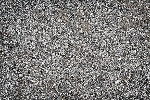 gravel ground full frame background
