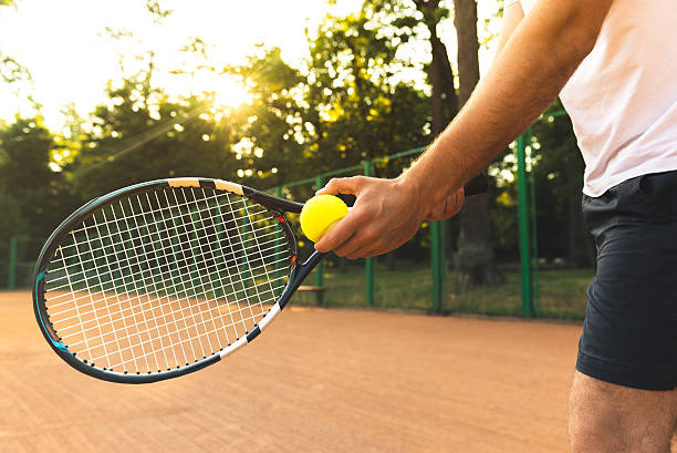 istock Concept for male tennis player 491856530