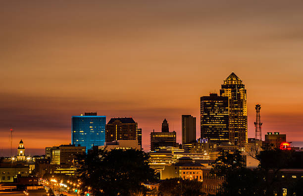 istock Des Moines, Iowa Skyline 491858480