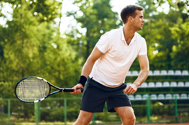 istock Concept for male tennis player 491868830