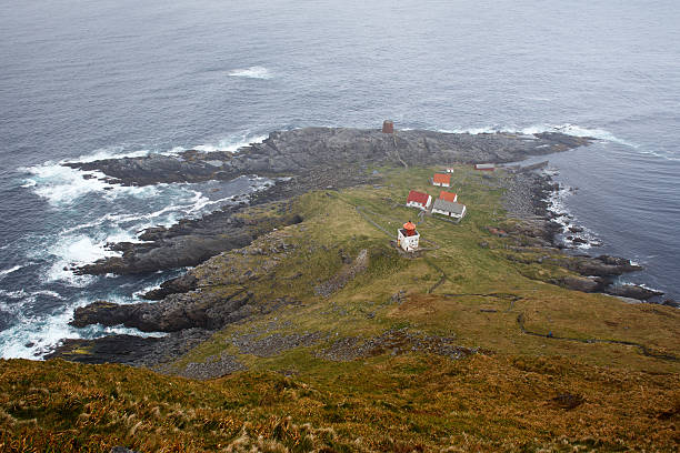 istock Lighthouse in Runde island, Norway 491868874