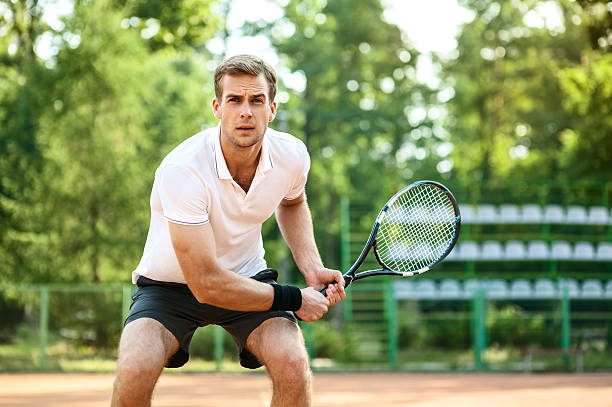 Concept for male tennis player