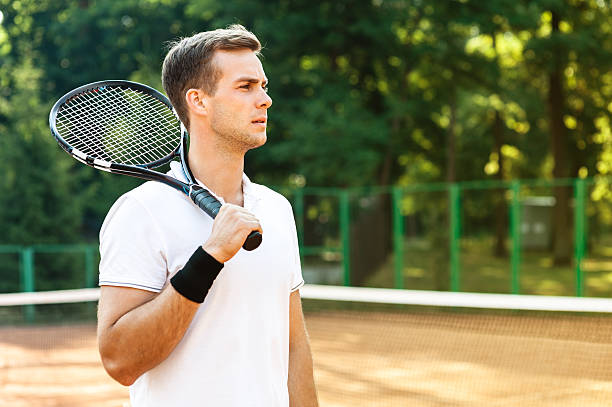 istock Concept for male tennis player 491869088