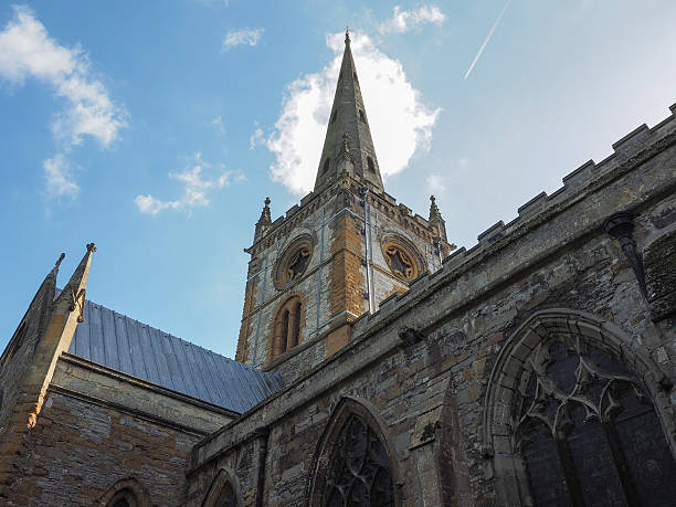 istock Holy Trinity church in Stratford upon Avon 491869394